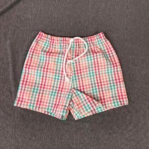 Short cuadros colores